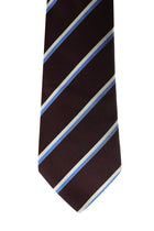 Koyu Bordo İtalyan Desenli Kravat