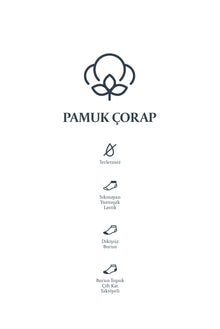 Orta Haki 2'li Pamuklu Spor Çorap Seti