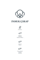 Siyah 2'li Desenli Pamuklu Loafer Çorap Seti