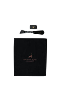 Siyah Klasik Kösele Deri Ayakkabı