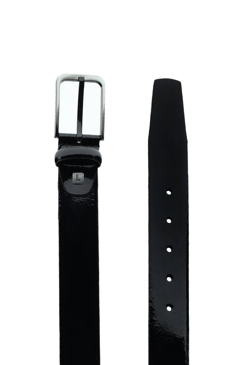 Siyah Klasik Rugan Deri Kemer-Abdullah Ki??l?