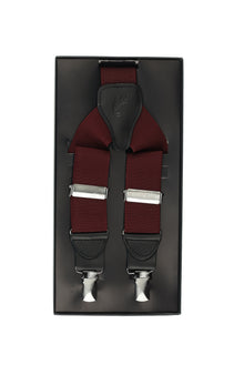 Açık Bordo Likralı Pantolon Askısı