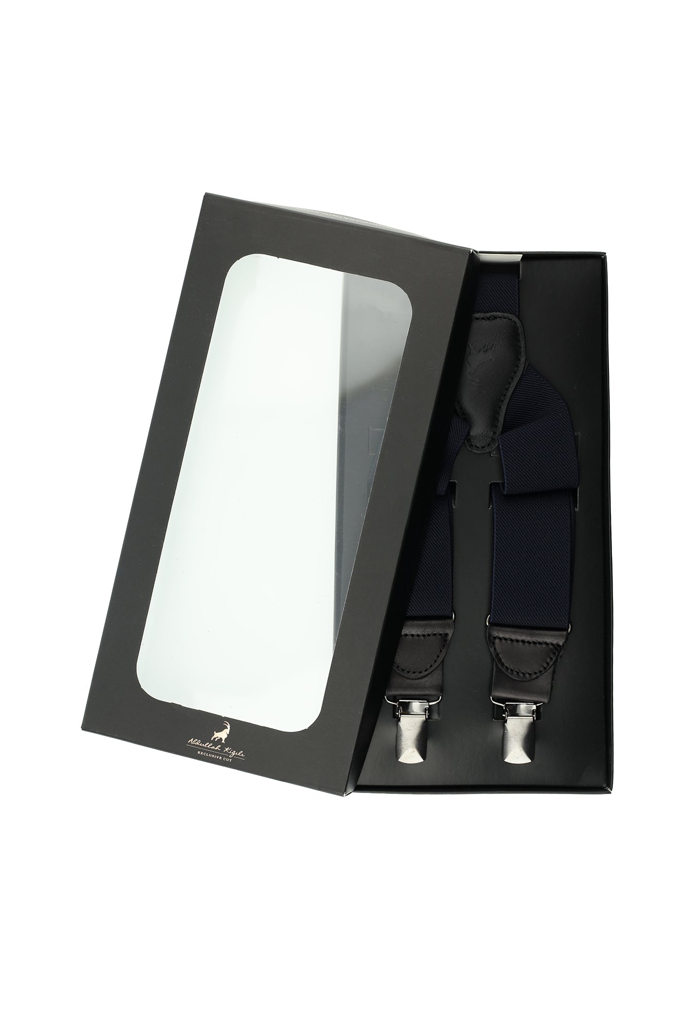 Lacivert Likralı Düz Pantolon Askısı