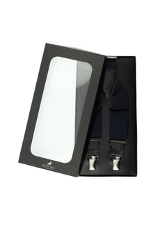 Lacivert Likralı Düz Pantolon Askısı