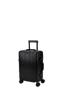 Siyah Alüminyum Kabin Boy Valiz (Ölçü 56x 21 x 37 cm Ağırlık 3.9 Taşıma Kapasitesi 15 kg Hacim 35 )