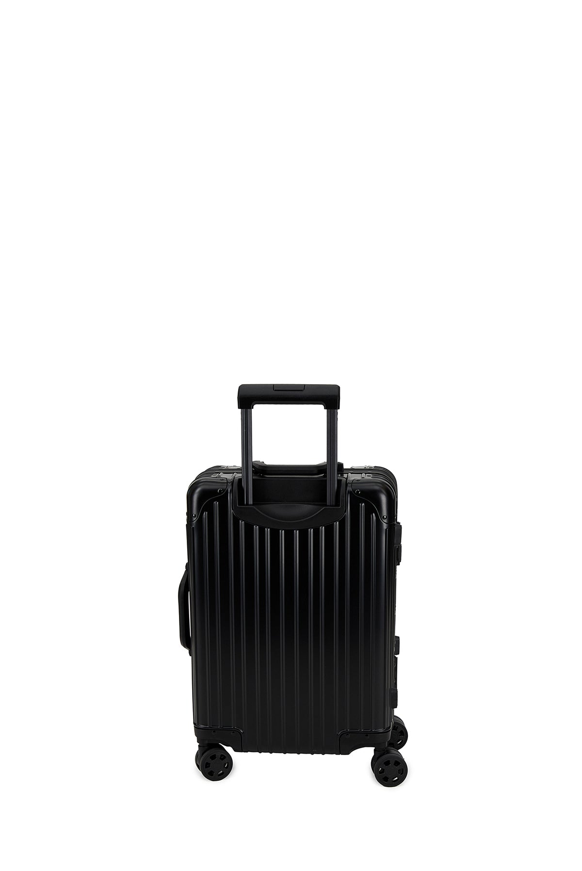 Siyah Alüminyum Kabin Boy Valiz (Ölçü 56x 21 x 37 cm Ağırlık 3.9 Taşıma Kapasitesi 15 kg Hacim 35 )