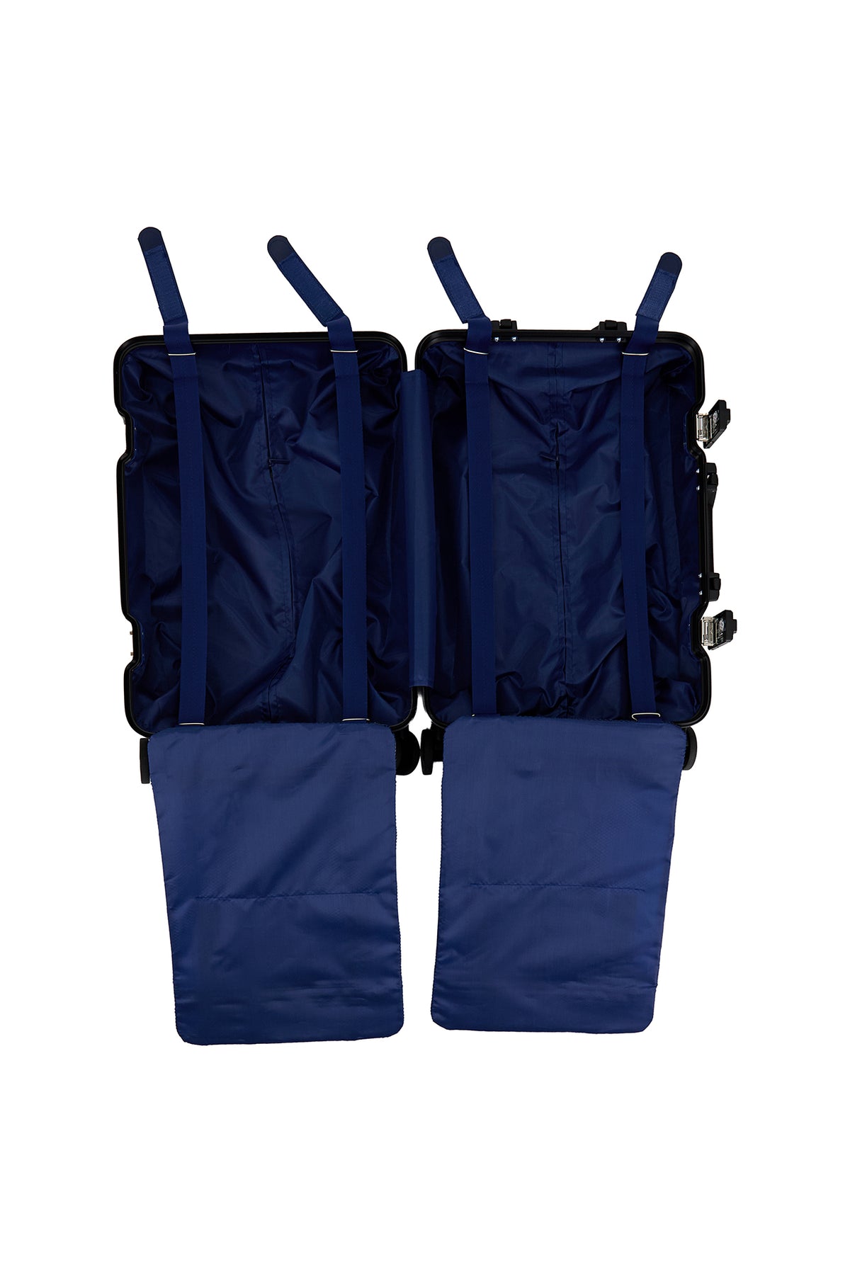 Siyah Alüminyum Kabin Boy Valiz (Ölçü 56x 21 x 37 cm Ağırlık 3.9 Taşıma Kapasitesi 15 kg Hacim 35 )