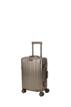 Orta Kahve Alüminyum Kabin Boy Valiz (Ölçü 56x 21 x 37 cm Ağırlık 3.9 Taşıma Kapasitesi 15 kg Hacim 35 )