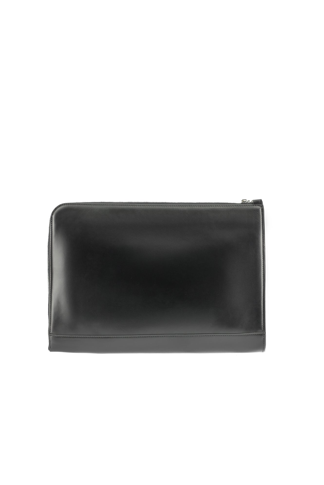 Siyah Deri Clutch El Çantası