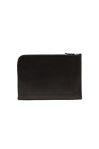 Orta Kahve Deri Clutch El Çantası
