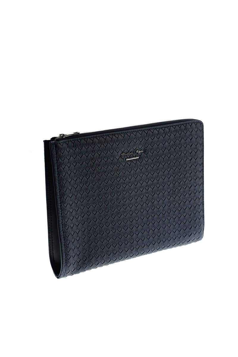 Koyu Lacivert Küçük Clutch El Çantası