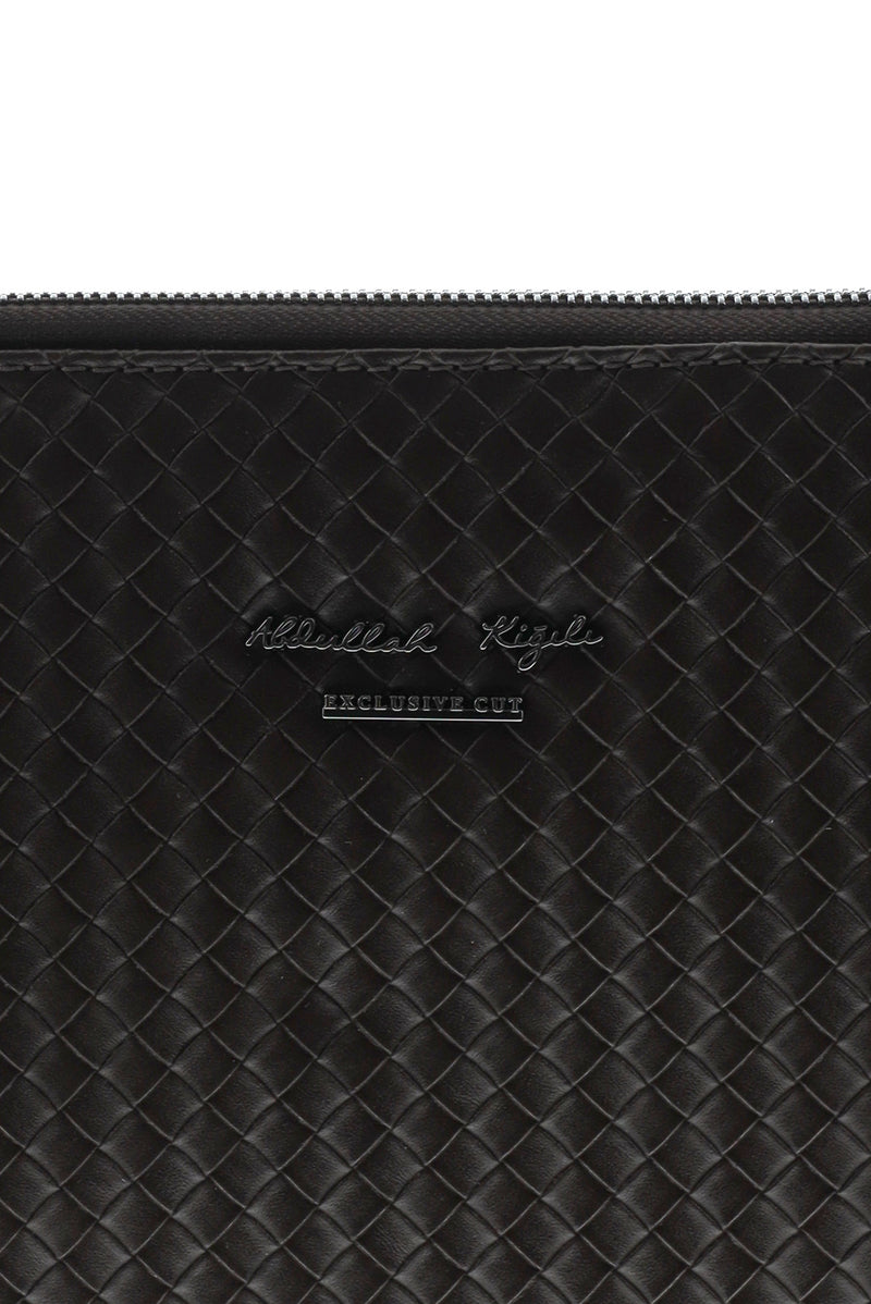 Koyu Kahve Küçük Clutch El Çantası