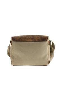 Açık Kahve  Kanvas Postacı Çantası