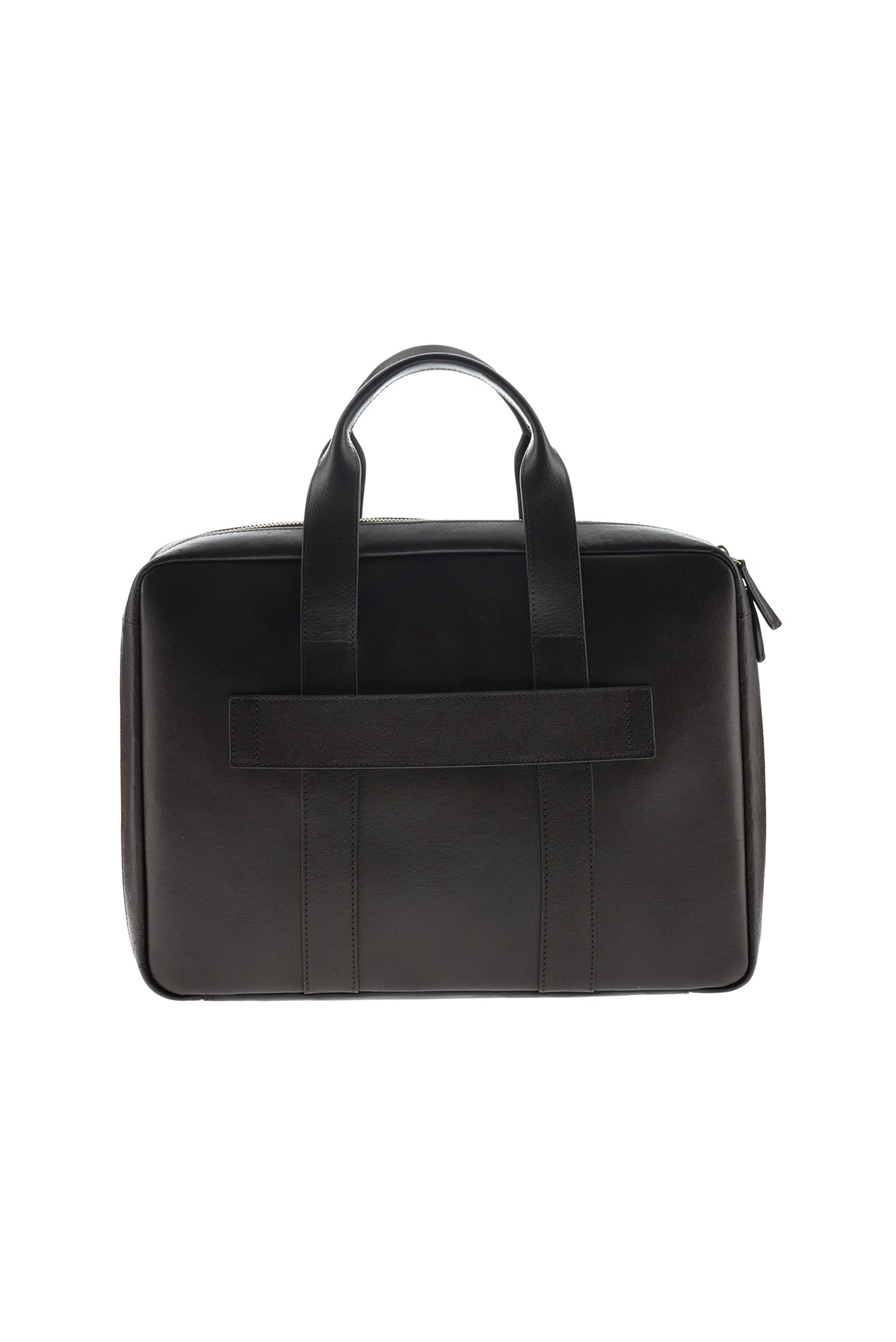 Koyu Kahve Deri Evrak Çantası