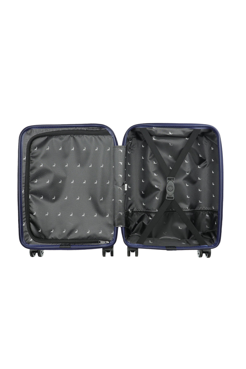 Koyu Lacivert ABS Küçük-Kabin Boy Valiz