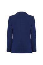 Koyu Mavi  İtalyan Regular Fit Örme Pamuklu Ceket