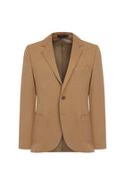 Camel İtalyan Regular Fit Örme Ceket