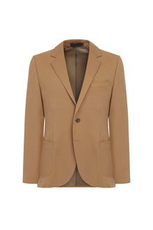 Camel İtalyan Regular Fit Örme Ceket