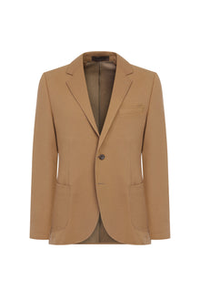 Camel 6 Drop Regular Fit Standart Kesim ?talyan Örme Ceket-Abdullah Ki??l?