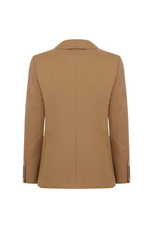 Camel İtalyan Regular Fit Örme Ceket