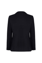 Siyah 4 Drop Relaxed Fit Rahat Kesim Yünlü Klasik Blazer Ceket-Abdullah Ki??l?