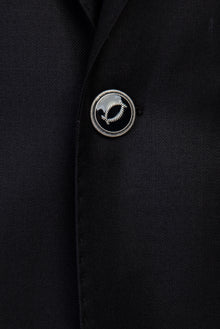 Siyah Regular Fit Yünlü Klasik Blazer Ceket