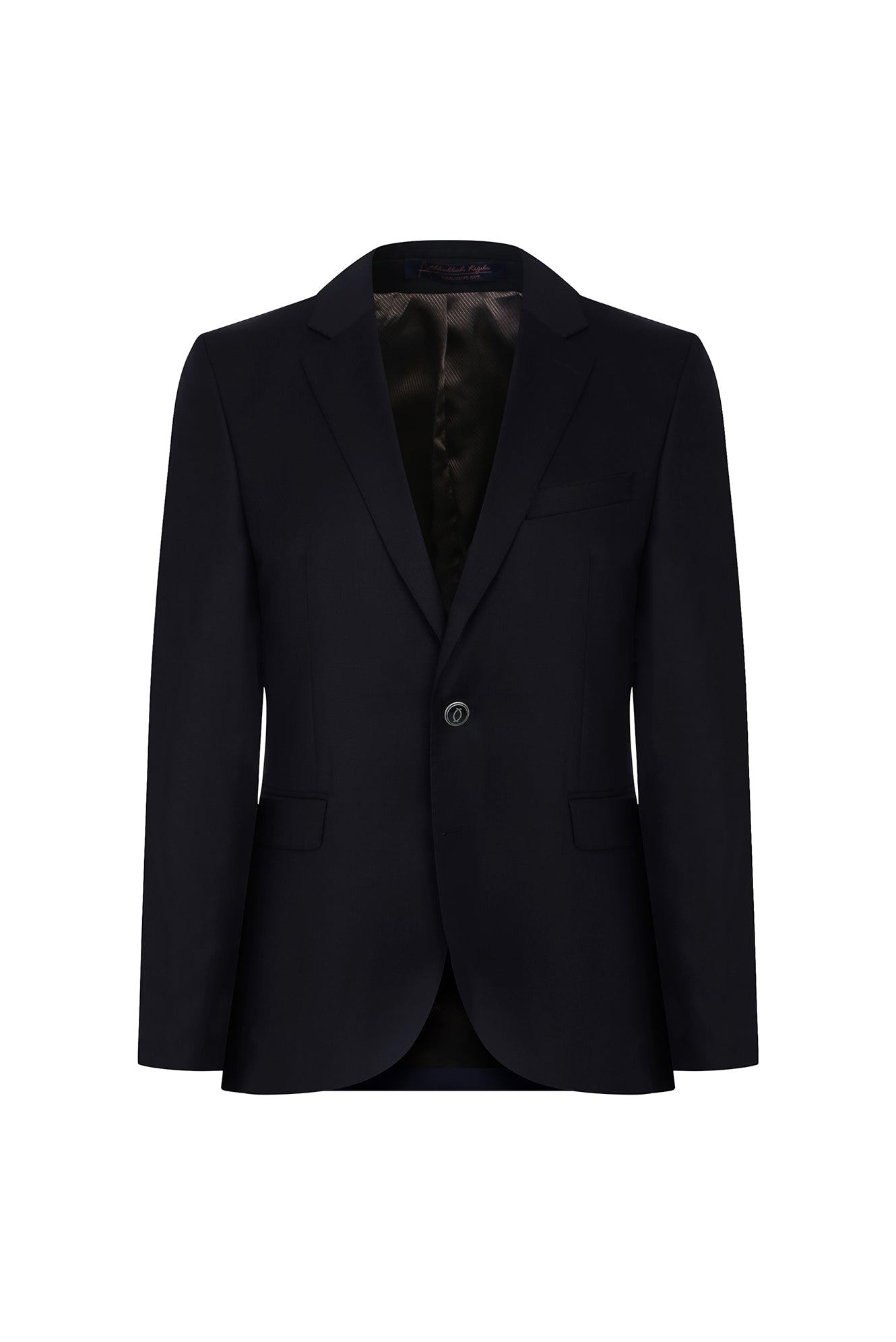 Siyah Regular Fit Yünlü Klasik Blazer Ceket