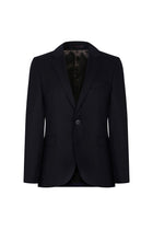 Siyah Regular Fit Yünlü Klasik Blazer Ceket