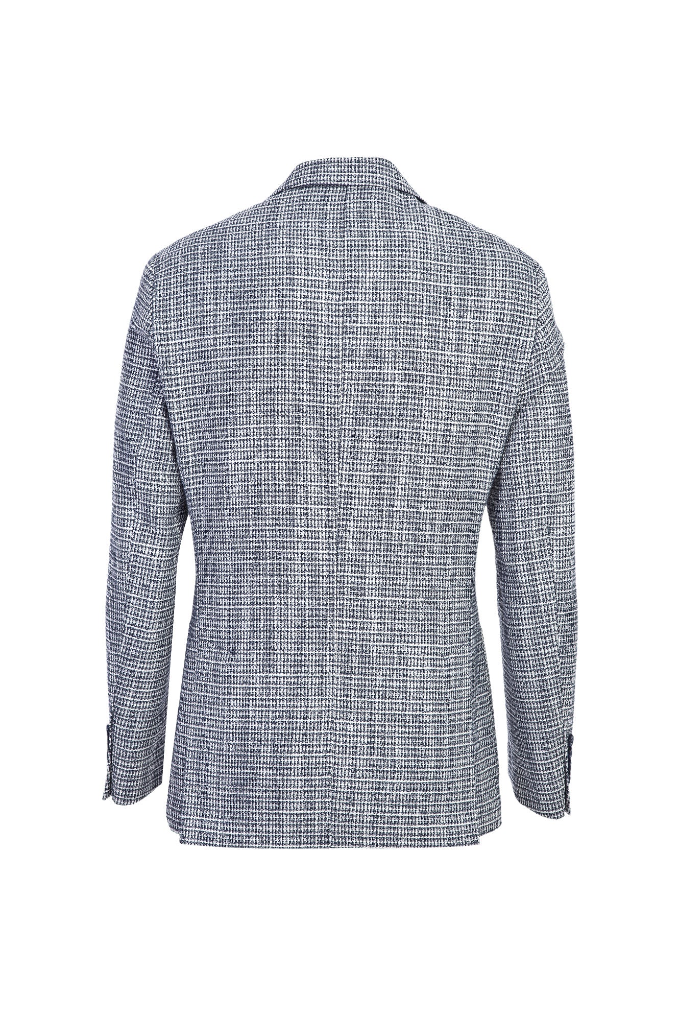 Siyah Lacivert 7 Drop Slim Fit Dar Kesim Ceket-Abdullah Ki??l?