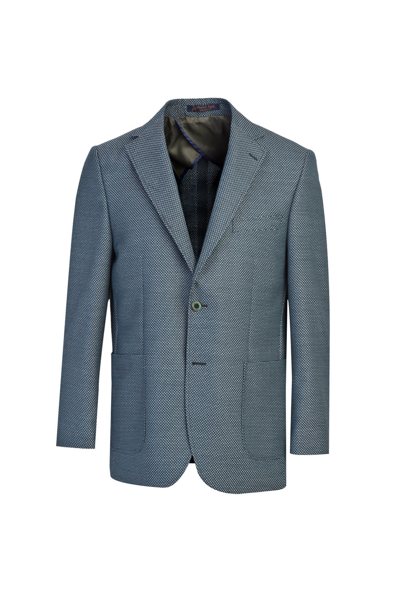 Koyu Yeşil Klasik Kuşgözü Ceket