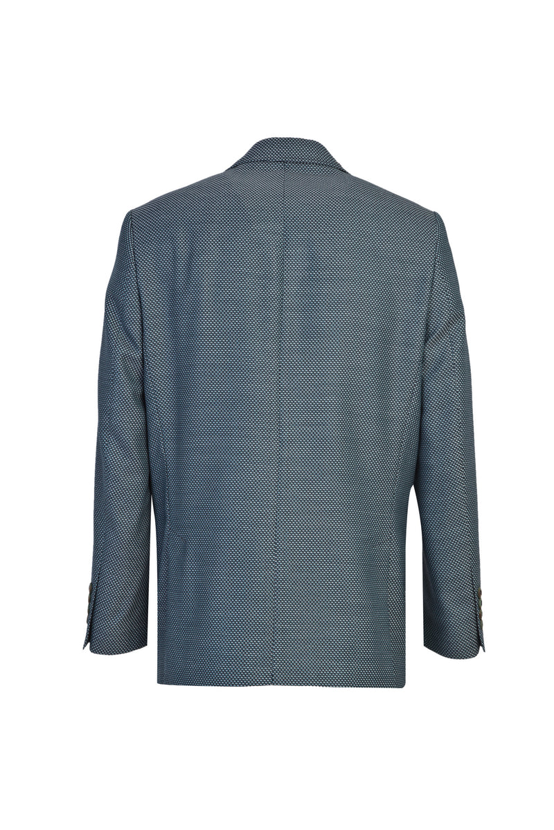 Koyu Yeşil Klasik Kuşgözü Ceket