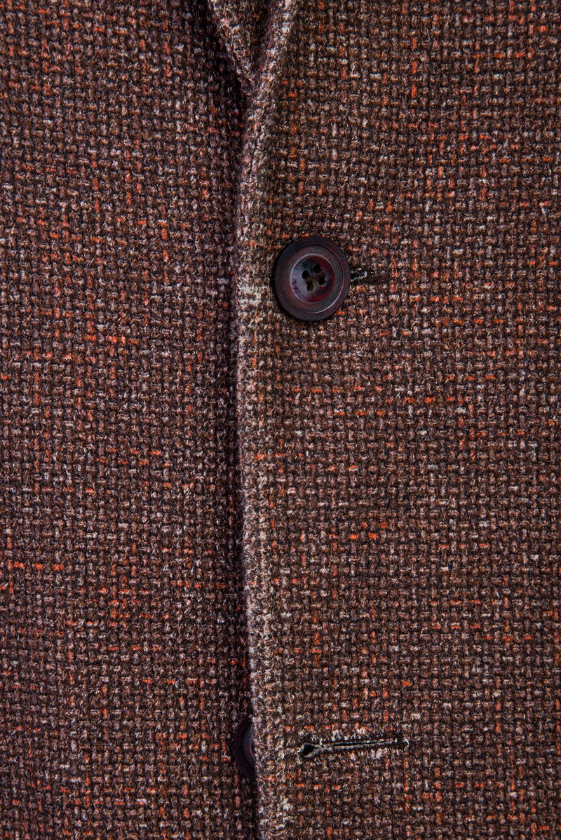 Koyu Bordo Regular Fit Desenli Örme Ceket