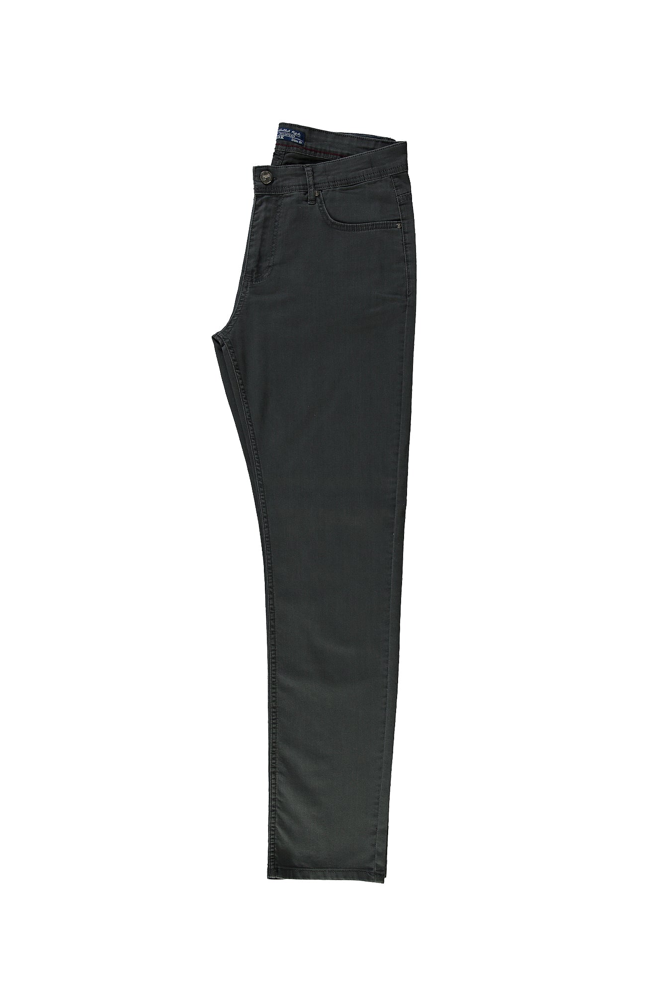 Orta Füme Regular Fit Standart Kesim Likral? Denim Pantolon-Abdullah Ki??l?