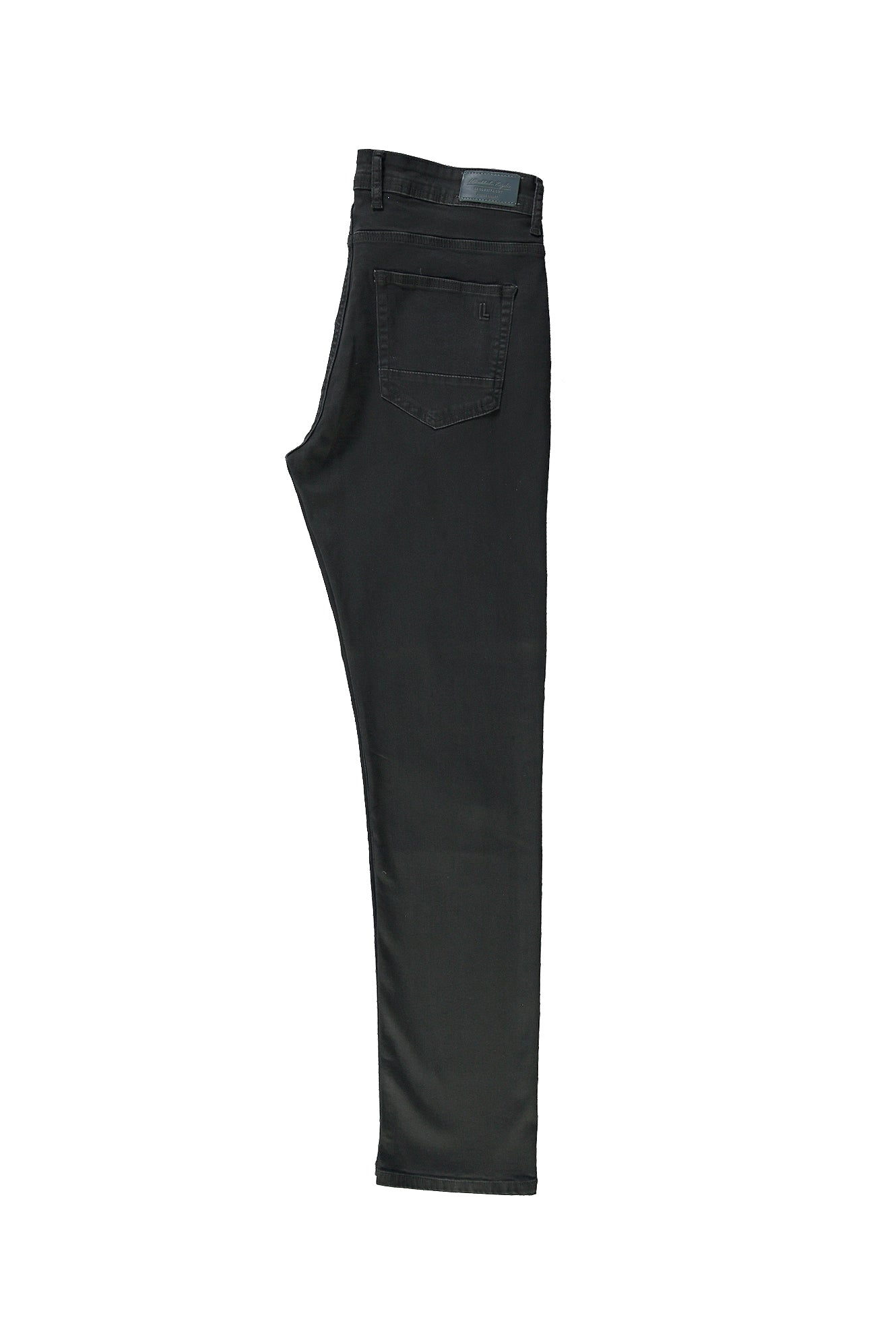 Siyah Slim Fit Dar Kesim AK GU DEN?M PANT Likral?-Abdullah Ki??l?