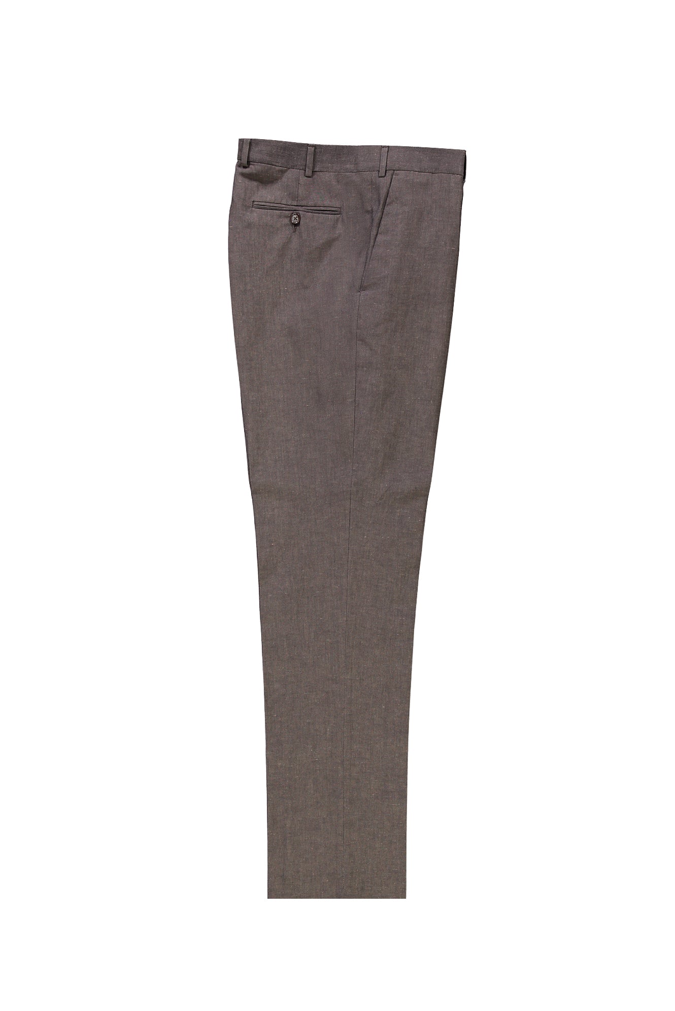 Orta Kahve 6 Drop Regular Fit Standart Kesim A.K. KLSK ZIGNONE KETEN Kuma? Pantolon-Abdullah Ki??l?