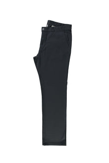 Koyu Lacivert Relaxed Fit Rahat Kesim Likralı Kanvas / Chino Pantolon