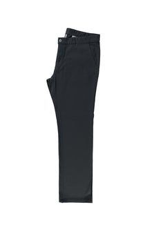 Koyu Lacivert Regular Fit Standart Kesim Likral? Kanvas / Chino Pantolon-Abdullah Ki??l?