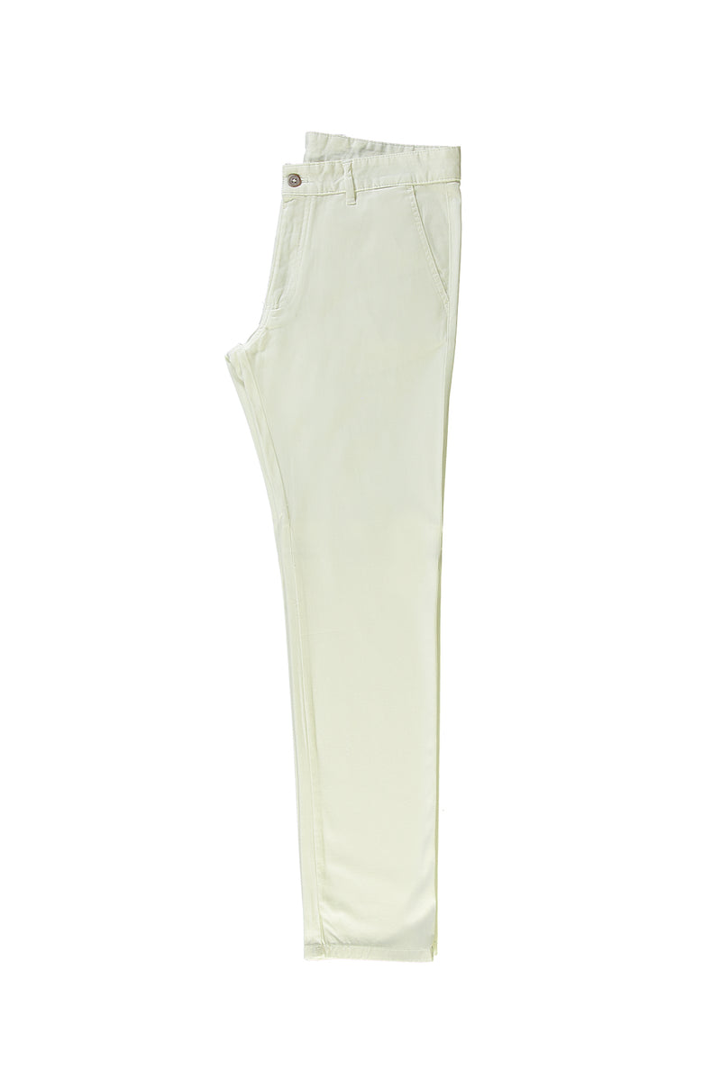 Beyaz A.K SER Kanvas / Chino PANT Likralı