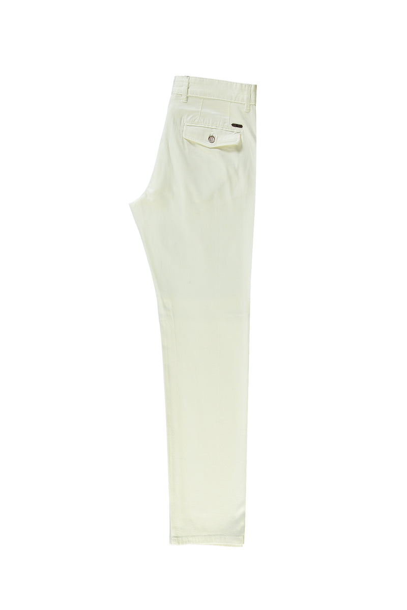 Beyaz A.K SER Kanvas / Chino PANT Likralı