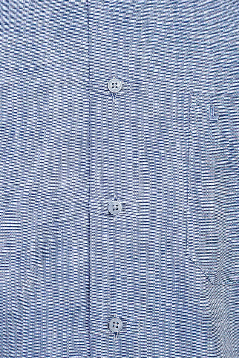 İndigo Regular Fit Uzun Kol Non Iron Pamuk Gömlek