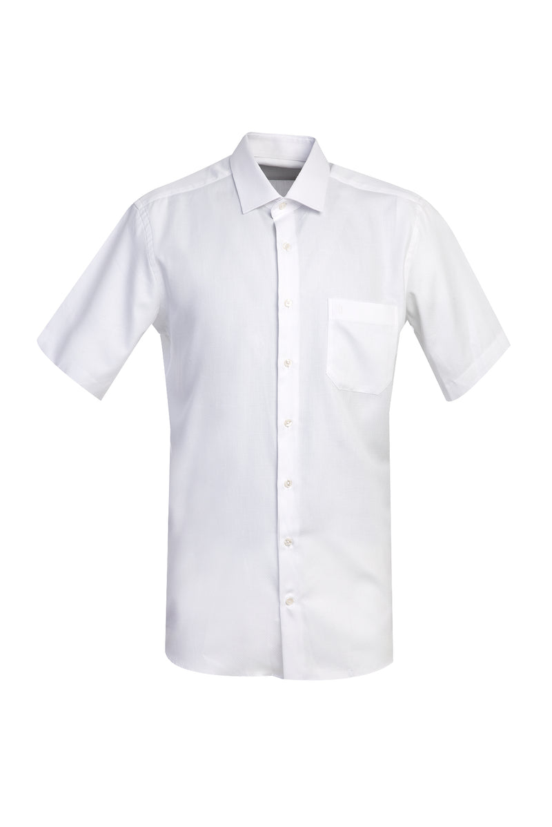 Beyaz A.K.KZ Desenli K.KOL KLSK GÖMLEK