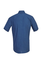 Koyu Mavi  Kısa Kol Regular Fit Pamuk Gömlek