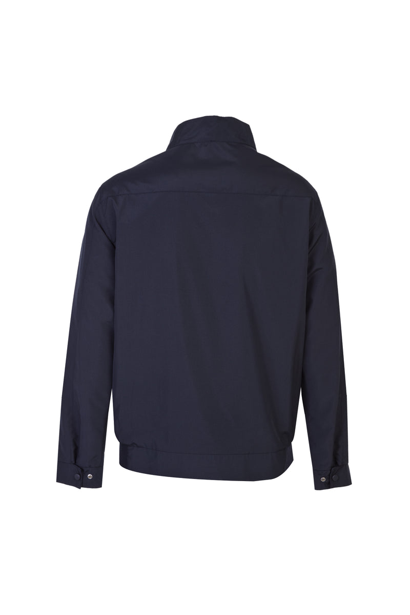 Koyu Lacivert Mevsimlik Çift Taraflı Spor Mont