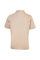 Açık Camel Polo Yaka Regular Fit Merserize Pamuk T-shirt