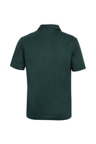 Zümrüt Yeşili Polo Yaka Regular Fit Merserize Pamuk T-shirt