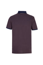 Koyu Lacivert Polo Yaka Regular Fit Merserize Pamuk T-shirt