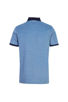 Koyu Mavi  Polo Yaka Regular Fit Merserize Pamuk T-shirt