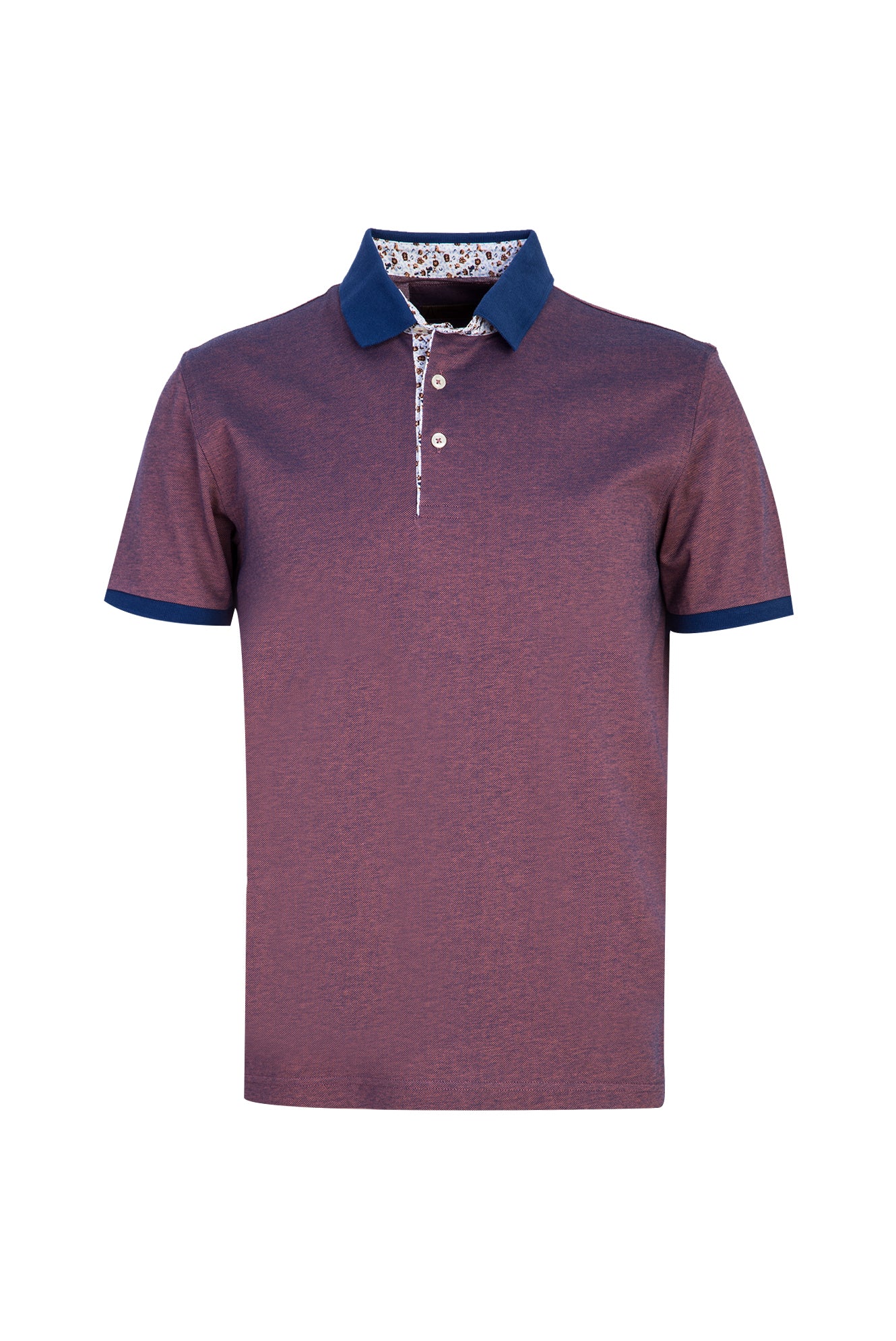 Bal Kabağı Polo Yaka Regular Fit Merserize Pamuk T-shirt