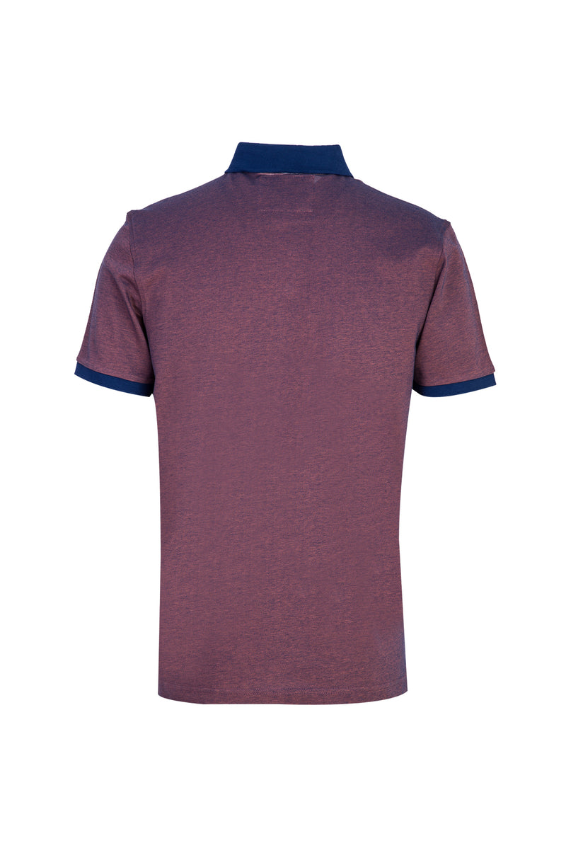 Bal Kabağı Polo Yaka Regular Fit Merserize Pamuk T-shirt