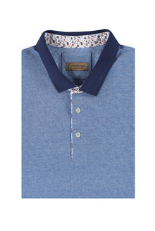 Koyu Mavi  Büyük Beden Polo Yaka T-shirt